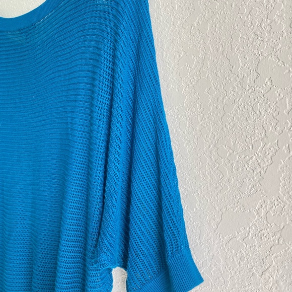 Express White Open knit Dolman sweater Women - Picture 7 of 8